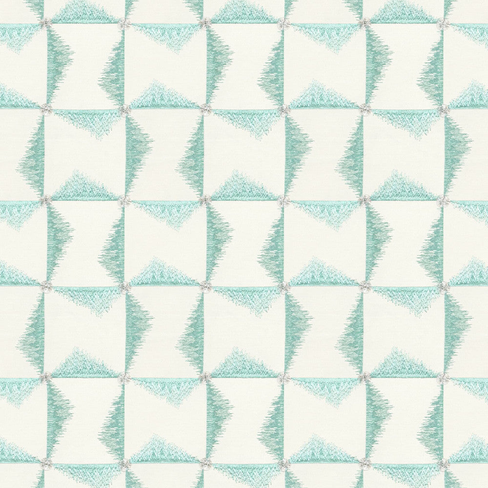 Ontario 1 Aqua by Stout Designer Fabric RAINBOW LIBRARY SPRAY/SHORELINE 80%COT 20%POL %BEMB INDIA CATB 117-2013 WYZENBEEK 10 000 DOUBLE RUB WEAR TEST (MEDIUM DUTY) </p><p>Repeat: 7.5 52 in - Swanky Fabrics -