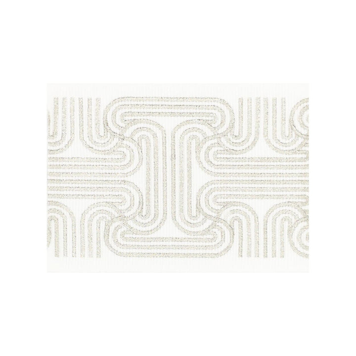Open Tape 1 Silver by Stout Trim Stout Trim Open Tape 1 SilverTrim ALLURE TRIM 61%SVI 37%MTL 2%POL CHINA </p><p>Repeat: H: 2.875, V: 0.000 3 in - Fabric Carolina -