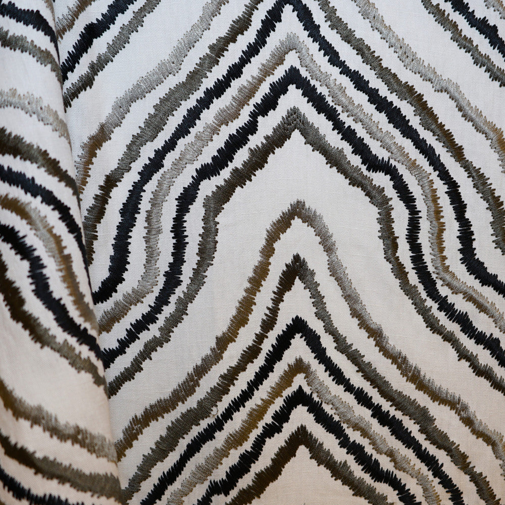 OPTIC 96SJ101 by JF Designer Fabric JF Studio 38% Viscose, 35% Cotton, 23% Linen, 4% Polyester India  Horizontal: 12.75 and Vertical: 15.75 54  - Swanky Fabrics -
