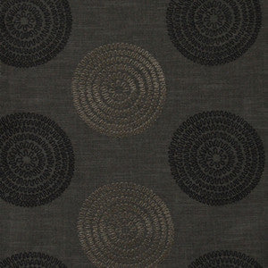 Oriana C Smoke by Europatex Designer Fabric
