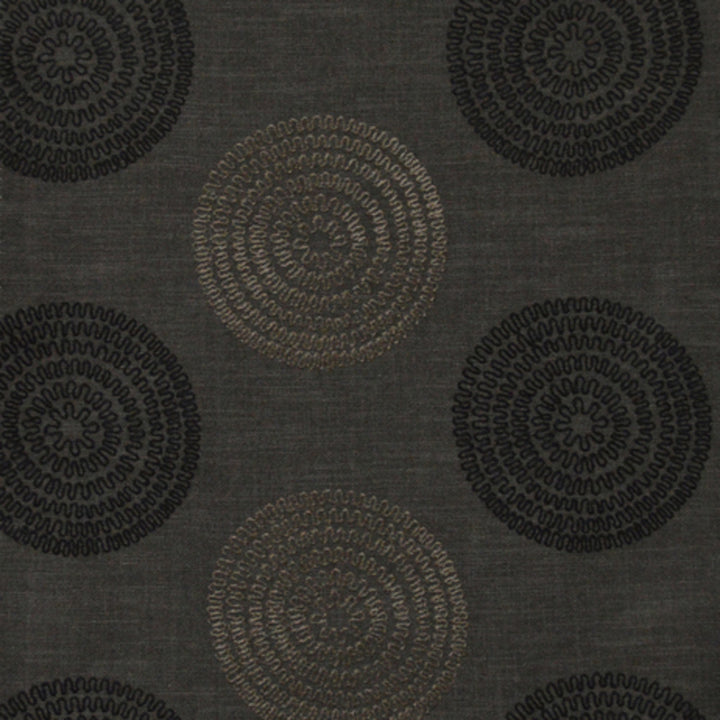Oriana C Smoke by Europatex Designer Fabric Oriana 80% Polyester, 10% Linen, 10% Viscose 08.60" H, 06.30" V 55.00 inches - Swanky Fabrics -