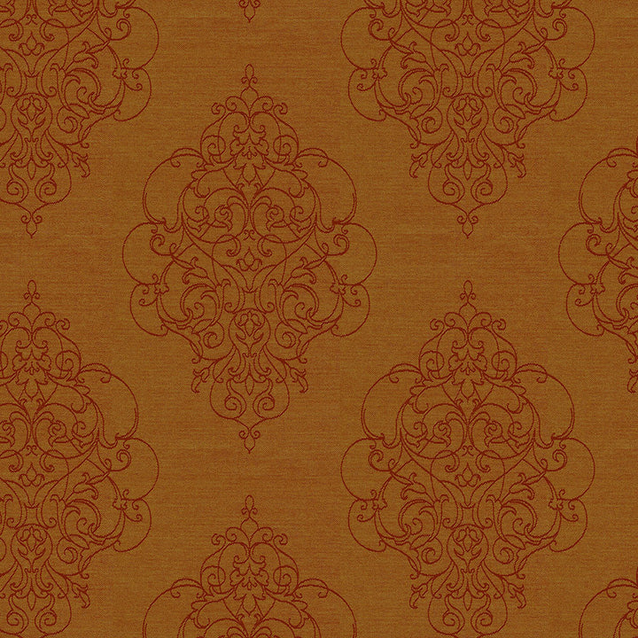 Ornamental 44 Pumpkin by Crypton Designer Fabric N/A 100% Polyester US 51,000 Double Rubs </p><p>Repeat: Horizontal: 15.0" (38.1 cm) Across the Roll and Vertical: 14.4"(36.6 cm) Up the Roll 54" (137 cm) - Swanky Fabrics -
