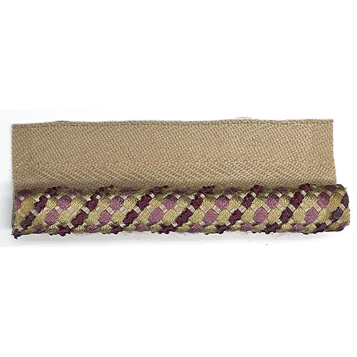 Osborne 11 Amethyst by Stout Designer Trim JUST CORDS 63%COT 26%SVI 11%POL CHINA Horizontal: 0.000 and Vertical: 0.000 0.38 in - Swanky Fabrics -