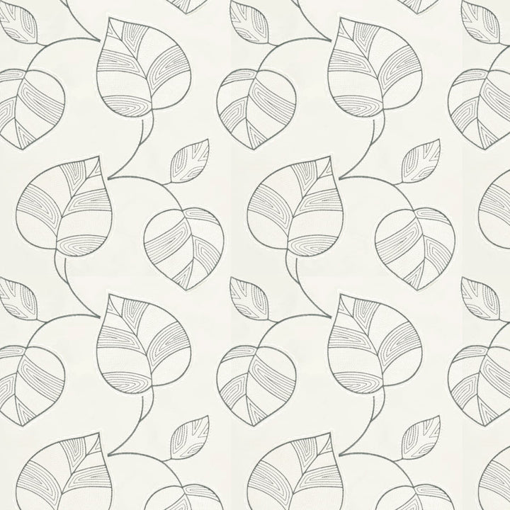 Ovation 2 Shadow by Stout Designer Fabric COLOR MY WINDOW DOVE/CHARCOAL 80%SVI 20%POL %BEMB INDIA Horizontal: 12.75 and Vertical: 15.25 51 in - Swanky Fabrics -