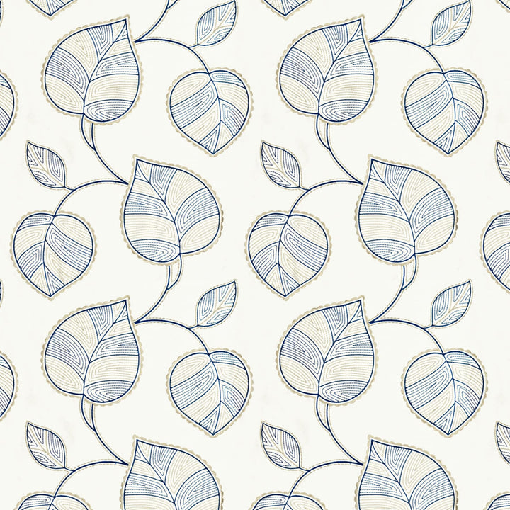 Ovation 3 Denim by Stout Designer Fabric COLOR MY WINDOW BLUE/NAVY 80%SVI 20%POL %BEMB INDIA </p><p>Repeat: 15.25 51 in - Swanky Fabrics -