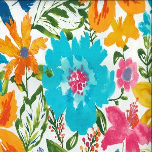 Owens Cabana Blue 52 by Norbar Designer Fabric