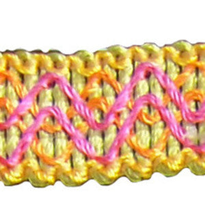 Olivia Lime Twist by Europatex Designer Fabric