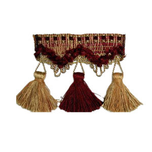 Omnibus Bordeaux by Europatex Designer Fabric