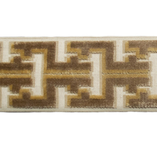 Oslo - Jute by Europatex Designer Fabric Oslo 58% Rayon / 31% Polyester / 11% Linen China See Sample Horizontal: N/A and Vertical: N/A 3.50 inches  - Swanky Fabrics -