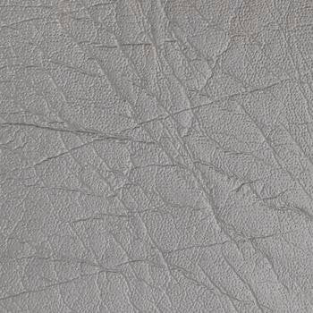 Oxen  Silver OX 31 by Naugahyde Designer Fabric See sample 100% Vinyl USA or Imported Water-based cleaning agents and foam may be used for cleaning. Cleaning by a professional cleaning service is recommended.  54  - Swanky Fabrics -