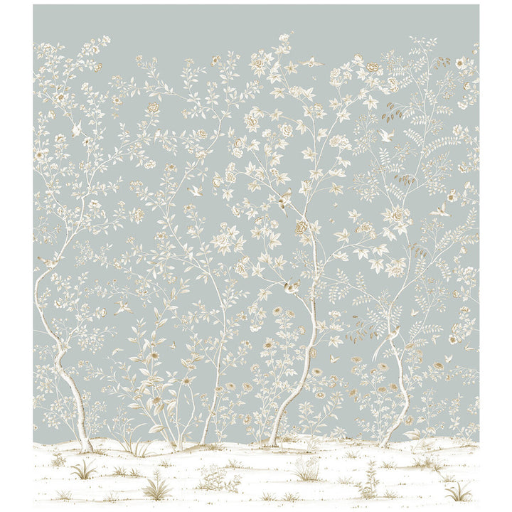 Beaujeu Wp Grey by Lee Jofa Designer Wallcovering AERIN WALLPAPERS PAPER - 100% United Kingdom Horizontal: 108 and Vertical: 108 108 - Swanky Fabrics -