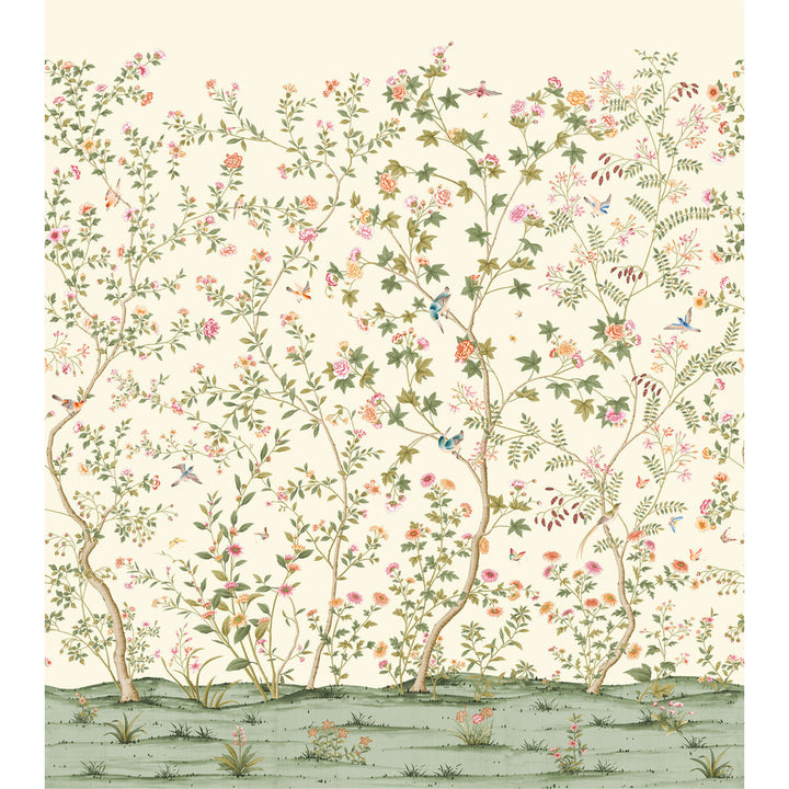 Beaujeu Wp Multi by Lee Jofa Designer Wallcovering AERIN WALLPAPERS PAPER - 100% United Kingdom - Horizontal: 108 and Vertical: 108 108 - Swanky Fabrics -