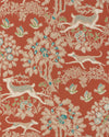 Mille Fleur Wp - Brick P2017104.24.0 by Lee Jofa Designer Wallcovering