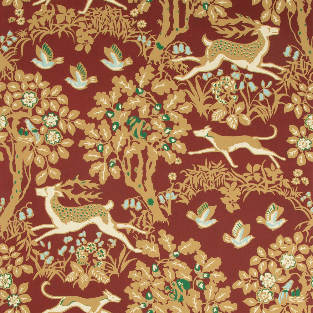 Mille Fleur Wp Berry by Lee Jofa Designer Wallcovering LODGE II WALLPAPER PAPER - 100% United States - Horizontal: 24 and Vertical: 24 24 - Swanky Fabrics -