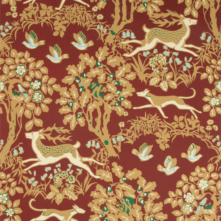 Mille Fleur Wp Berry by Lee Jofa Designer Wallcovering LODGE II WALLPAPER PAPER - 100% United States Horizontal: 24 and Vertical: 24 24 - Swanky Fabrics -