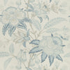 Davenport Paper Frost Blue by Lee Jofa Designer Wallcovering