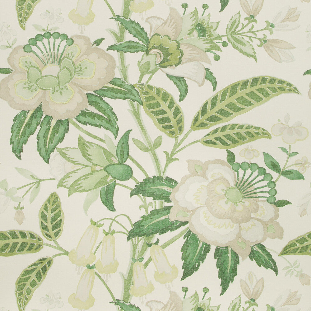 Davenport Paper Greenery by Lee Jofa Designer Wallcovering WESTPORT WOOD PULP - 45%;BINDER - 20%;MINERAL FILLERS - 20%;POLYESTER - 15% United Kingdom - Horizontal: 27.5 and Vertical: 25.2 27.5 - Swanky Fabrics -
