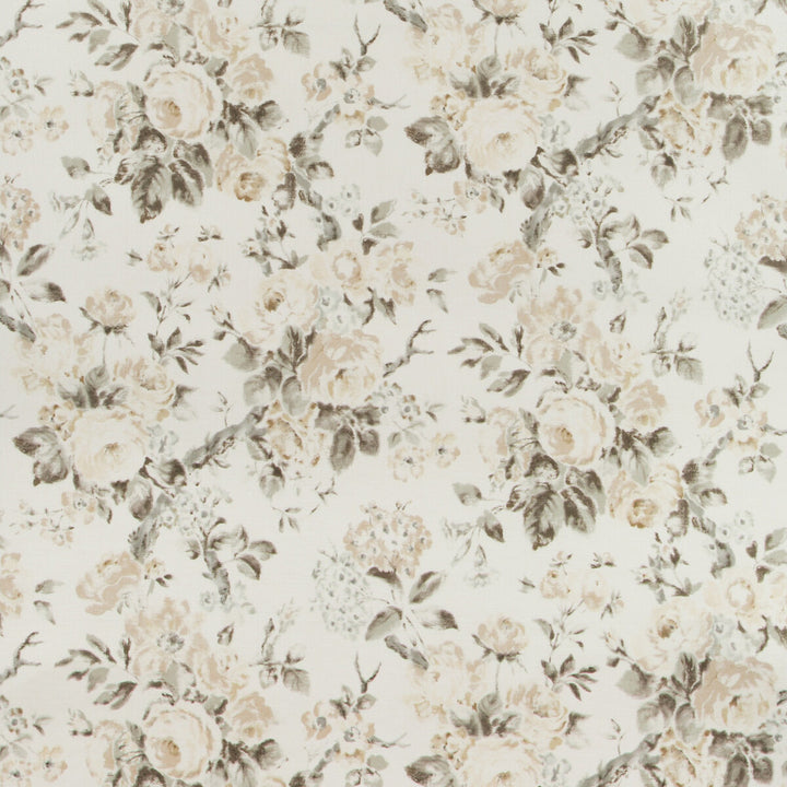 Garden Roses Wp Sand/Sable by Lee Jofa Designer Wallcovering SUZANNE RHEINSTEIN III LINEN - 80%;ACRYLIC - 20% Italy - Horizontal: 34.25 and Vertical: 27.81 34.25 - Swanky Fabrics -