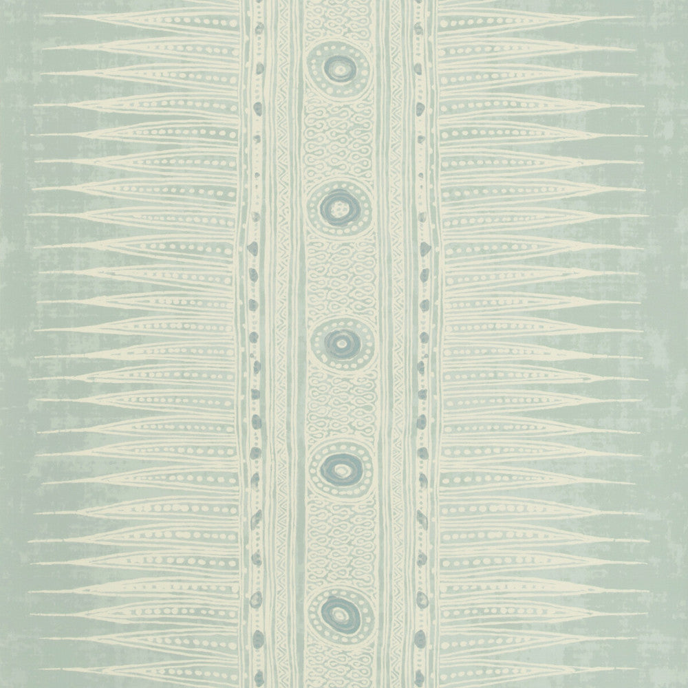 Indian Zag Paper Aqua by Lee Jofa Wallcovering Lee Jofa Wallcovering Indian Zag Paper AquaWallcovering SUZANNE RHEINSTEIN III PAPER - 100% United States </p><p>Repeat: H: 27, V: 26.875 27 - Fabric Carolina -