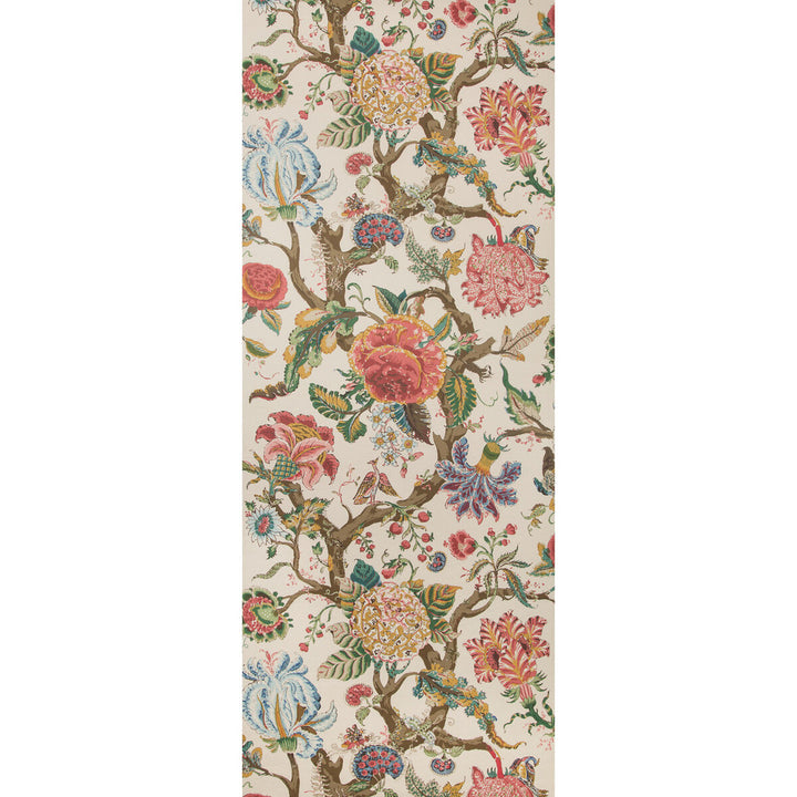 Adlington Paper Berry by Lee Jofa Designer Wallcovering MANOR HOUSE WALLPAPER CELLULOSE - 45%;BINDER - 20%;MINERAL FILLERS - 20%;POLYESTER - 15% United Kingdom Horizontal: 27.5 and Vertical: 47 27.5 - Swanky Fabrics -