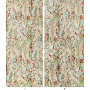 Taplow Paper Juniper/Petal by Lee Jofa Designer Wallcovering