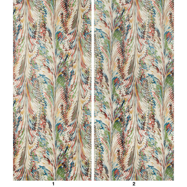 Taplow Paper Spice/Leaf by Lee Jofa Designer Wallcovering MANOR HOUSE WALLPAPER PULP - 80%;POLYESTER - 20% Austria Horizontal: 17.9 and Vertical: 31.5 53.7 - Swanky Fabrics -