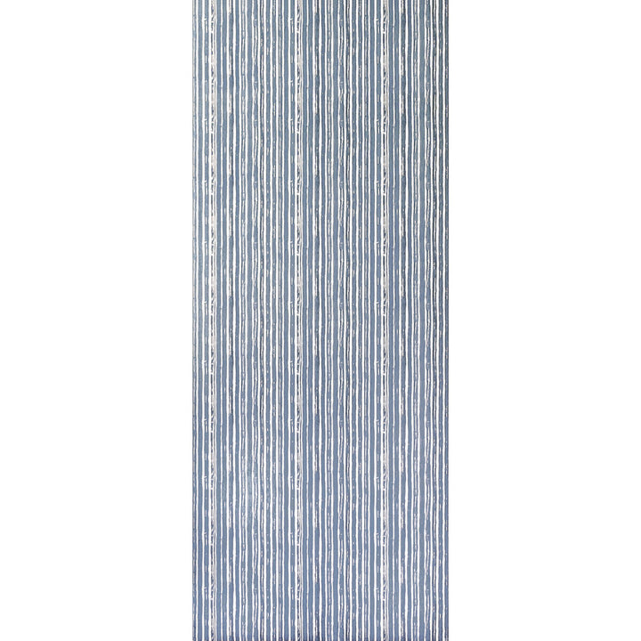 Benson Stripe Wp Ink by Lee Jofa Designer Wallcovering CARRIER AND COMPANY CELLULOSE - 45%;BINDER - 20%;MINERAL FILLERS - 20%;POLYESTER - 15% United Kingdom - Horizontal: 9.2 and Vertical: 6.61 27.5 - Swanky Fabrics -