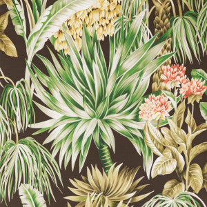 Caluya Paper Espresso by Lee Jofa Designer Wallcovering
