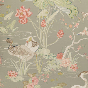 Luzon Paper Fawn by Lee Jofa Designer Wallcovering