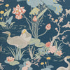 Luzon Paper Sapphire by Lee Jofa Designer Wallcovering