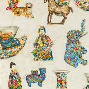 Tambelan Paper Lacquer by Lee Jofa Designer Wallcovering