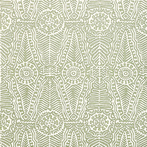 Drayton Paper Moss by Lee Jofa Designer Wallcovering