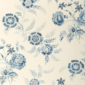 Boutique Floral Wp Blue P2022101.15.0 By Lee Jofa Designer Wallcovering