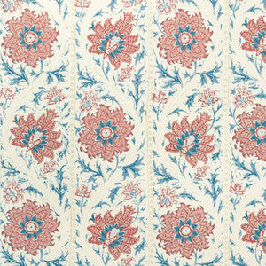 Calico Vine Wp Blue Red P2022102.195.0 By Lee Jofa Designer Wallcovering