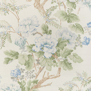 Chinese Peony Wp Blue P2023118.153.0 By Lee Jofa Designer Wallcovering
