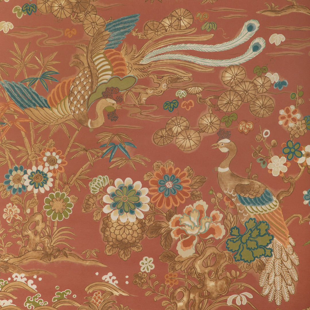 Sakura Paper - Clay P2023124.24.0 by Lee Jofa Designer Wallcovering