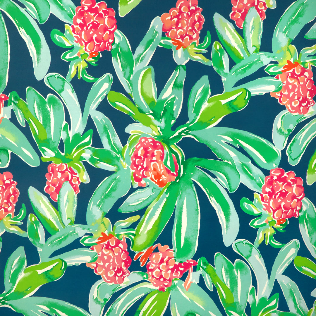 Island Exotic Wp - Navy P2025110.517.0 by Lee Jofa Designer Wallcovering