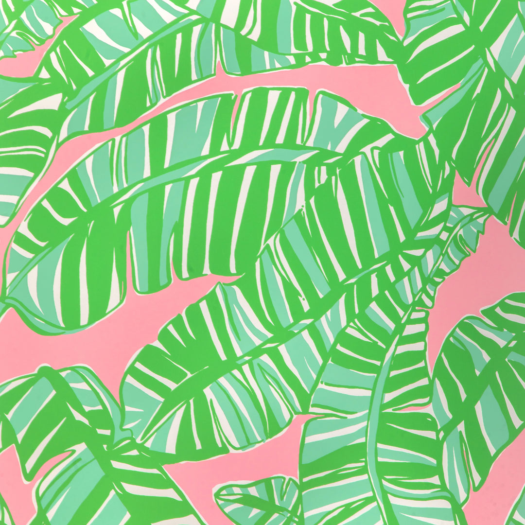 Go Bananas Wp - Pink/Green P2025111.73.0 by Lee Jofa Designer Wallcovering