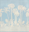 Palms Way Mural Gc - Blue P2025115.51.0 by Lee Jofa Designer Wallcovering