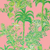 Tiger Queen Wp - Pink P2025118.73.0 by Lee Jofa Designer Wallcovering