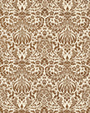 Damask Wp - Brown P2025123.61.0 by Lee Jofa Designer Wallcovering