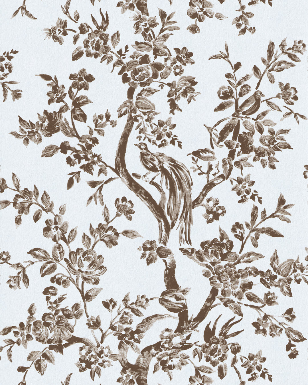 Camellia Toile Wp - Brown P2026103.61.0 by Lee Jofa Designer Wallcovering