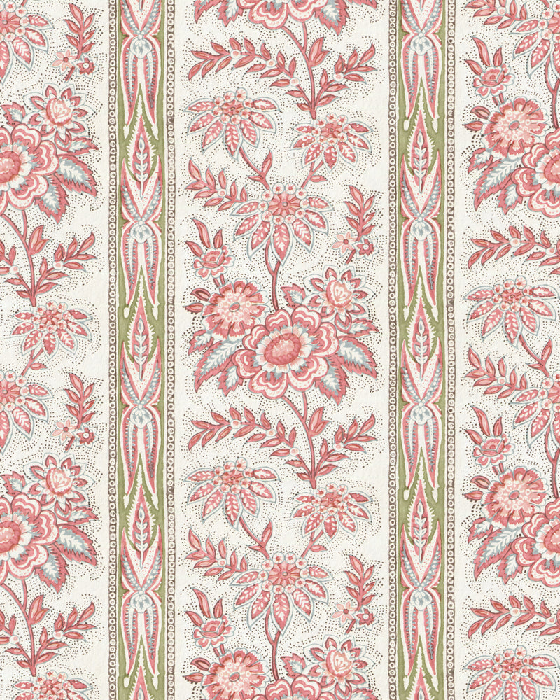Margaux Paper - Coral P2026104.124.0 by Lee Jofa Designer Wallcovering