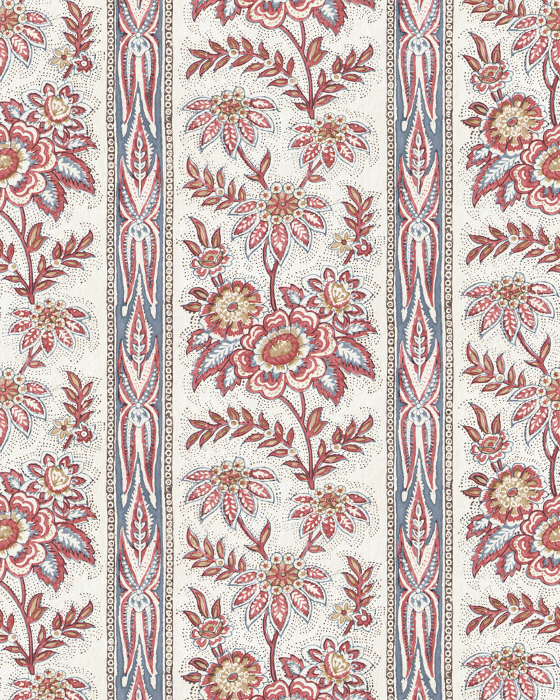 Margaux Paper - Brick P2026104.924.0 by Lee Jofa Designer Wallcovering