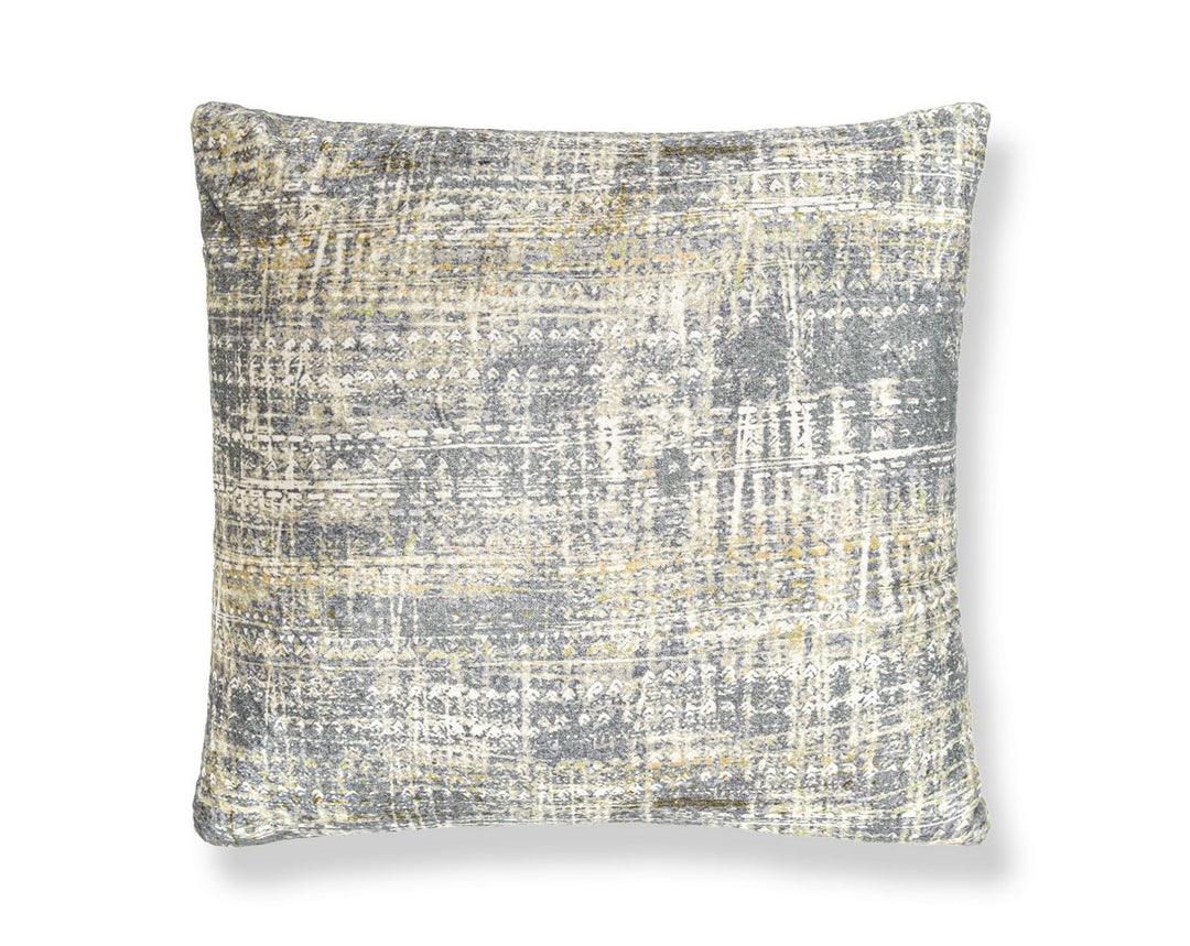 Travertine Grotto Pillow 22 X 22 - Silverpoint P4SDDK25650001 by Scalamandre Designer Pillow