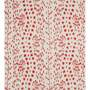 Les Touches Red by Brunschwig & Fils Designer Wallcovering