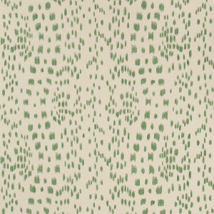 Les Touches Green by Brunschwig & Fils Designer Wallcovering