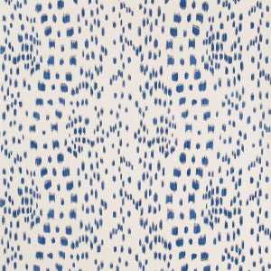 Les Touches Blue by Brunschwig & Fils Designer Wallcovering