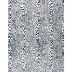 Wood Indigo by Brunschwig & Fils Designer Wallcovering