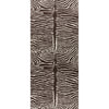 Le Zebre Brown by Brunschwig & Fils Designer Wallcovering